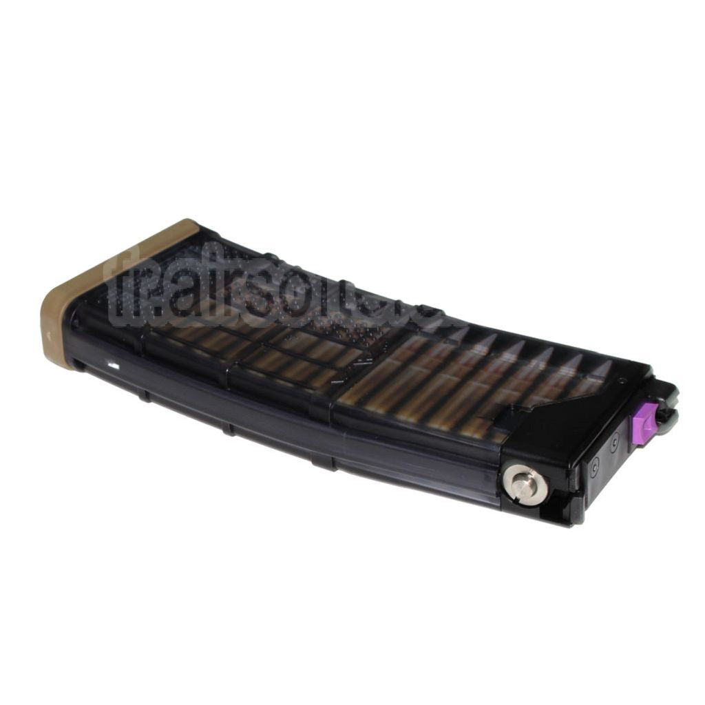 CYMA Lancer Systems L5AWM 300BLACKOUT 30 Billes Gaz Chargeur Convient pour CYMA CGS Tokyo Marui M4 M16 Série MWS GBB Fusil Airsoft