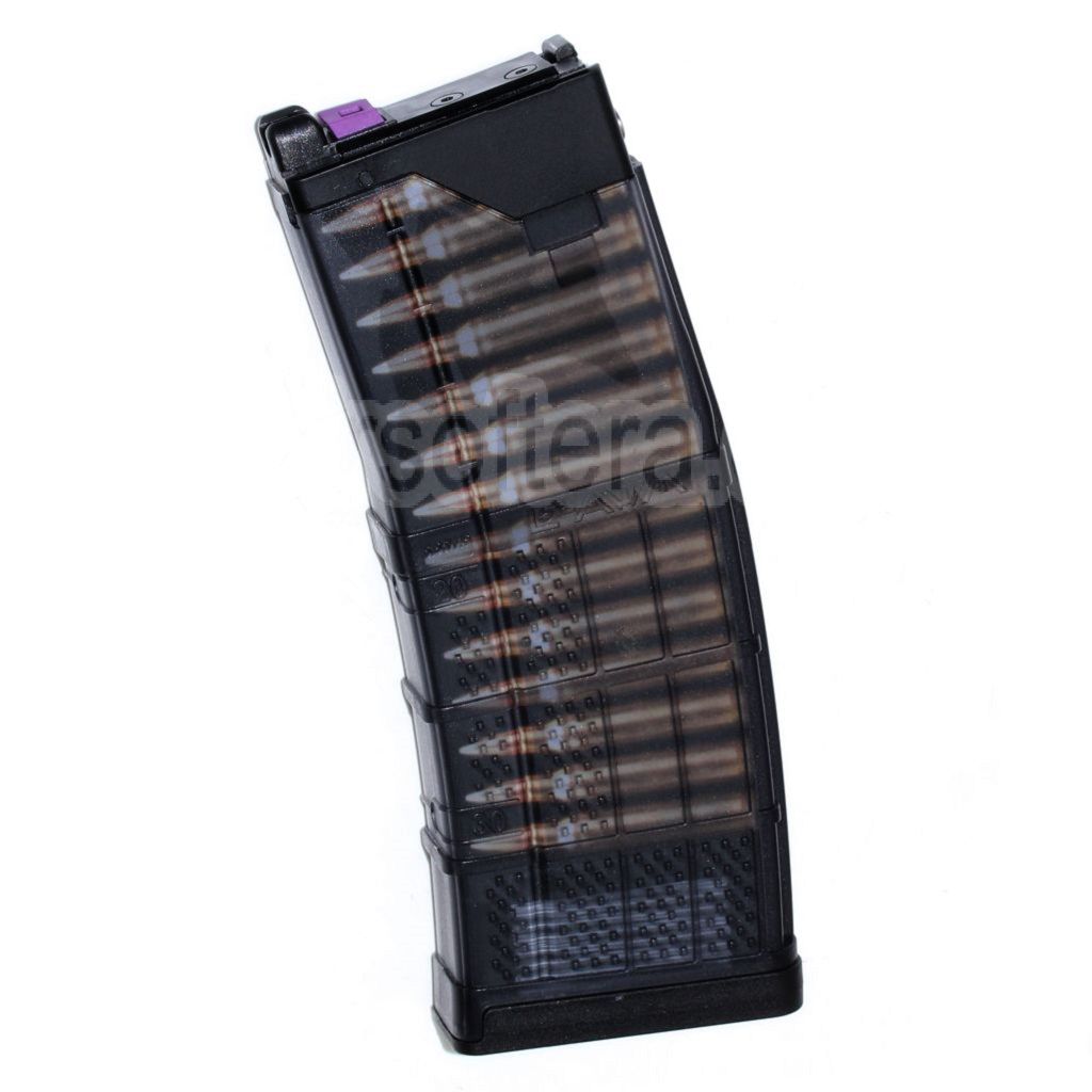 CYMA Lancer Systems L5AWM 5.56 30 Billes Gaz Chargeur Convient pour CYMA CGS Tokyo Marui M4 M16 Série MWS GBB Fusil Airsoft