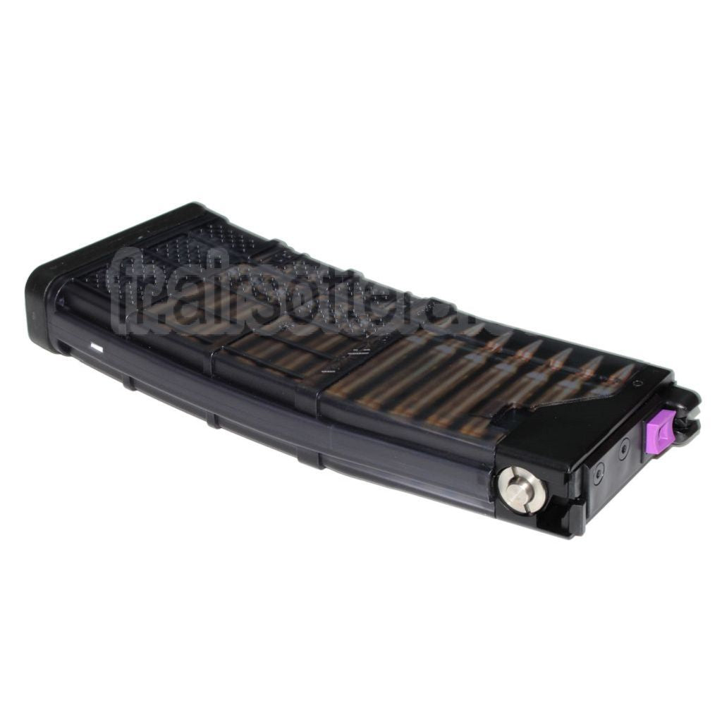 CYMA Lancer Systems L5AWM 5.56 30 Billes Gaz Chargeur Convient pour CYMA CGS Tokyo Marui M4 M16 Série MWS GBB Fusil Airsoft