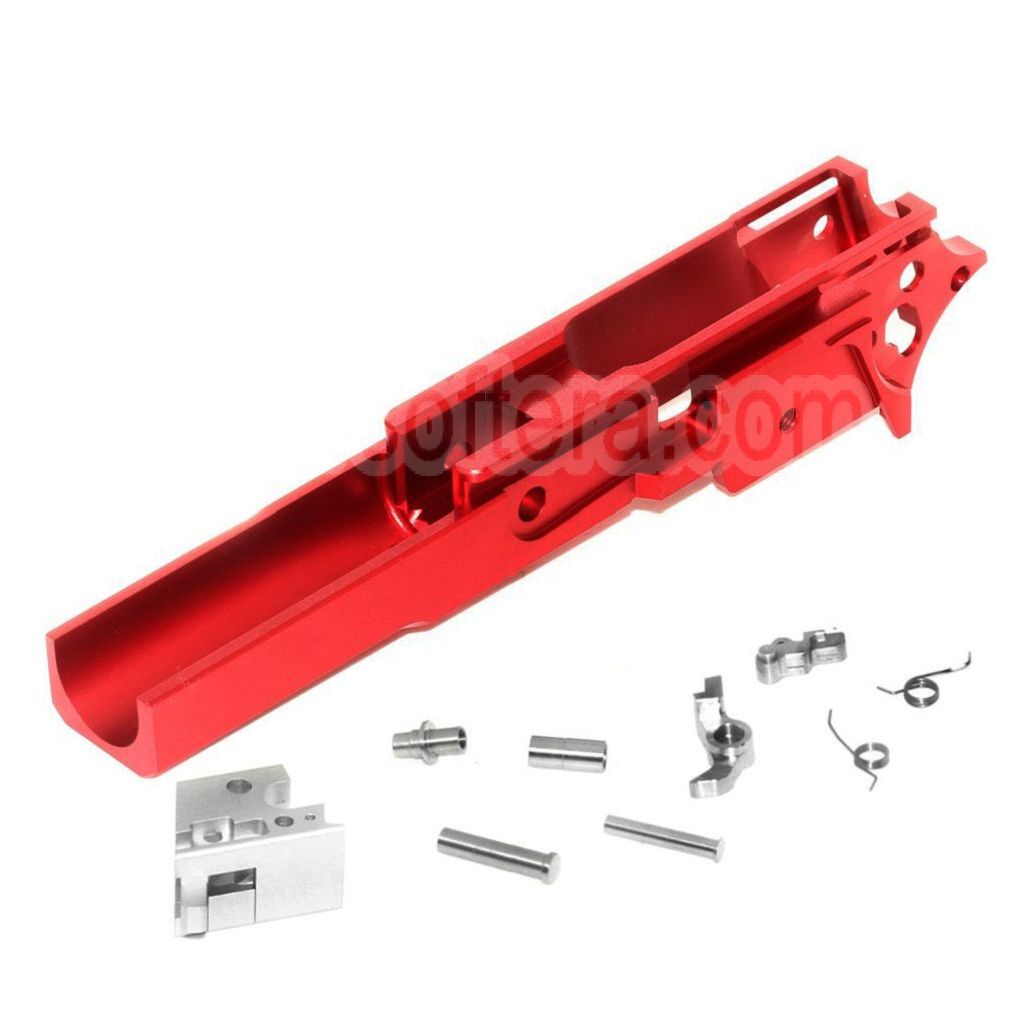 5KU CNC Aluminium Milieu Châssis Type-1 SV Convient pour Tokyo Marui Hi-Capa Série GBB Pistolet Airsoft
