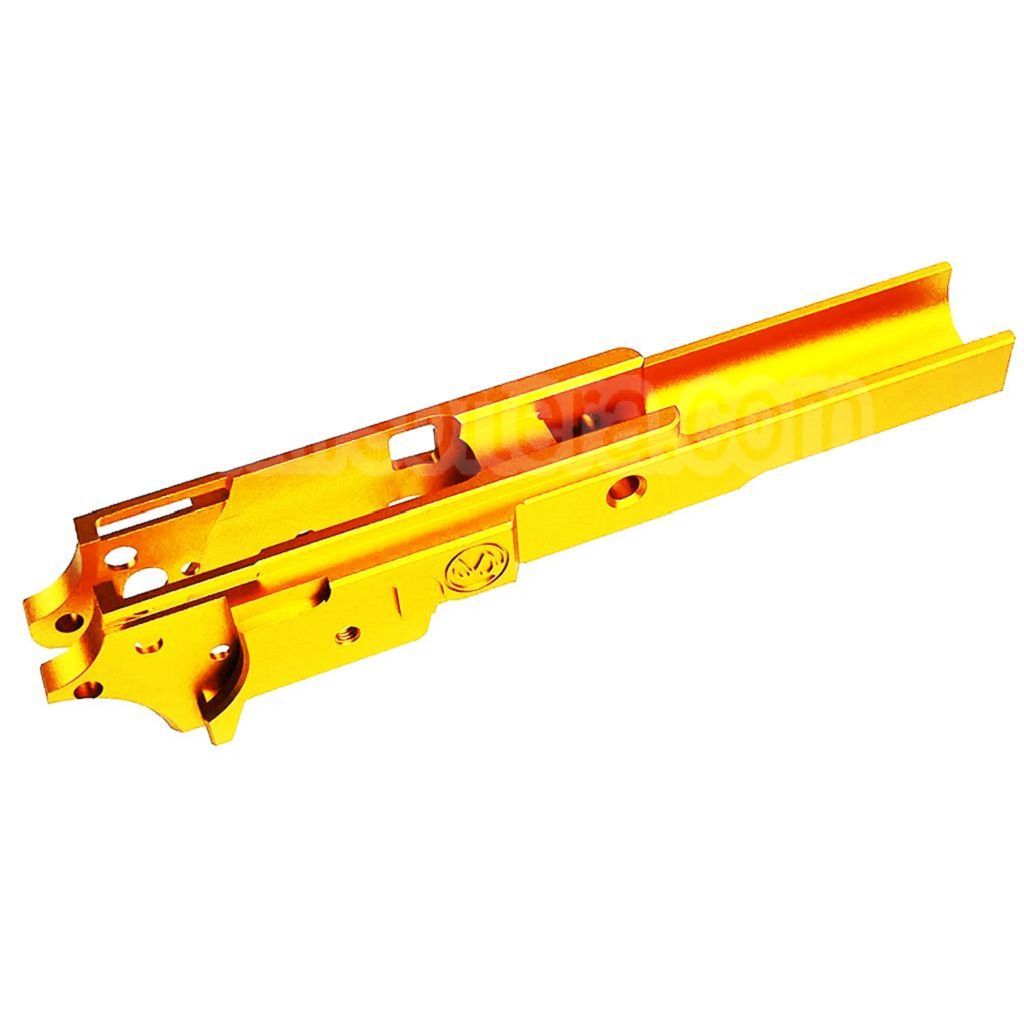 5KU CNC Aluminium Milieu Châssis Type-2 Infinity Convient pour Tokyo Marui Hi-Capa Série GBB Pistolet Airsoft
