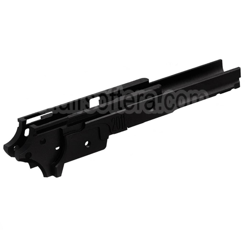 5KU CNC Aluminium Milieu Châssis Type-4 2011 Convient pour Tokyo Marui Hi-Capa Série GBB Pistolet Airsoft