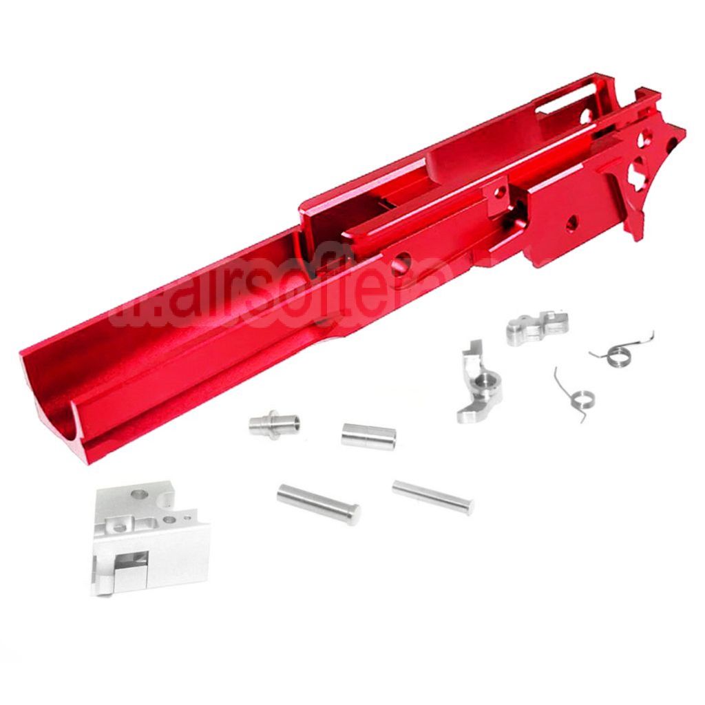 5KU CNC Aluminium Milieu Châssis Type-4 2011 Convient pour Tokyo Marui Hi-Capa Série GBB Pistolet Airsoft