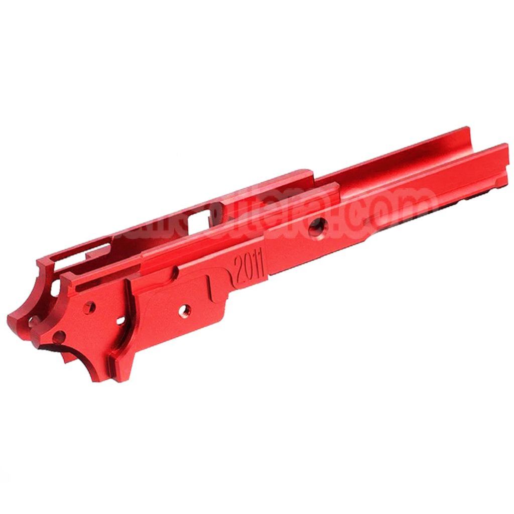 5KU CNC Aluminium Milieu Châssis Type-4 2011 Convient pour Tokyo Marui Hi-Capa Série GBB Pistolet Airsoft