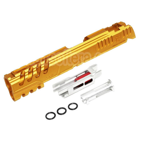 Ensemble de Glissière Limcat Speed ​​Cat en aluminium CNC 5KU, adapté pour Tokyo Marui hi-capa 5.1 1911 série GBB Pistolet Airsoft