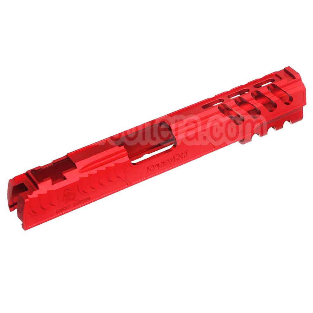 Ensemble de Glissière Limcat Speed ​​Cat en aluminium CNC 5KU, adapté pour Tokyo Marui hi-capa 5.1 1911 série GBB Pistolet Airsoft