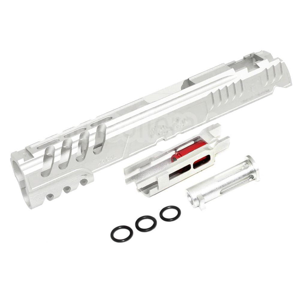 Ensemble de Glissière Limcat Speed ​​Cat en aluminium CNC 5KU, adapté pour Tokyo Marui hi-capa 5.1 1911 série GBB Pistolet Airsoft