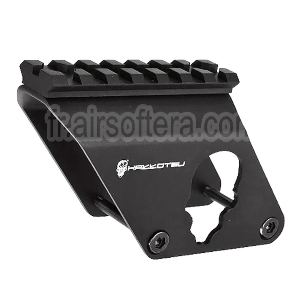 APS 20mm Picatinny Railed Visée Montage Convient pour APS CAM870 Série Shotgun Airsoft Noir