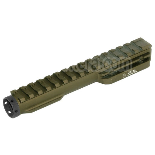 5KU 20mm Picatinny Top Rail VS-33 Tube de Gaz adapté pour LCT GHK CYMA d-boys Tokyo Marui AK Série AEG GBB Fusil Airsoft
