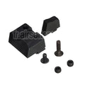 Guns Modify GM CNC Acier SU Style Silencieux Guidon Hausse Set Convient pour WE(WE-TECH) Tokyo Marui G-Série GBB Pistolet Airsoft Noir