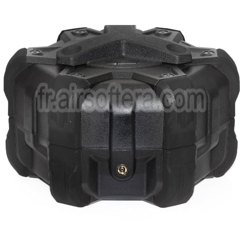 WE (WE-TECH) 350 Billes Gaz Chargeur Tambour Convient pour G17 G18C G-Série GBB Pistolet Airsoft