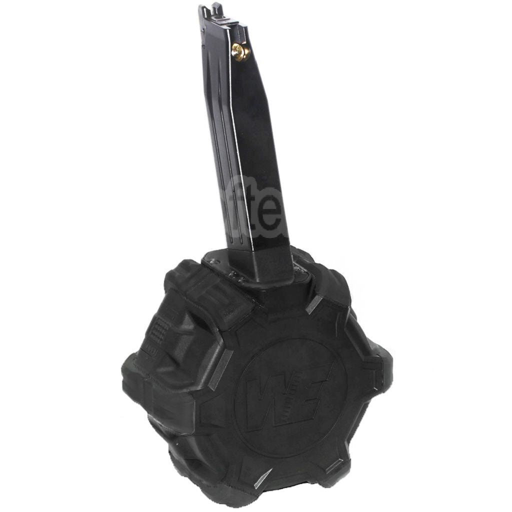 WE (WE-TECH) 350 Billes Gaz Chargeur Tambour Convient pour Hi-Capa GBB Pistolet Airsoft