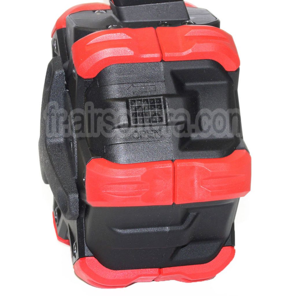 WE (WE-TECH) 350 Billes Gaz Chargeur Tambour Convient pour G17 G18C G-Série GBB Pistolet Airsoft