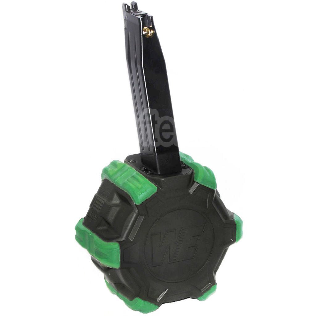 WE (WE-TECH) 350 Billes Gaz Chargeur Tambour Convient pour Hi-Capa GBB Pistolet Airsoft