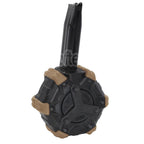 WE (WE-TECH) 350 Billes Gaz Chargeur Tambour Convient pour Hi-Capa GBB Pistolet Airsoft