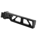 5KU Aluminium 6-Positions Skeleton ST-6 Pliable Crosse Tube avec Adaptateur Convient pour D-Boys GHK LCT CYMA AKS74 AK-105 Série AEG GBB Fusil Airsoft Noir