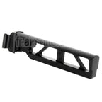 5KU Aluminium 6-Positions Skeleton ST-6 Pliable Crosse Tube avec Adaptateur Convient pour D-Boys GHK LCT CYMA AKS74 AK-105 Série AEG GBB Fusil Airsoft Noir