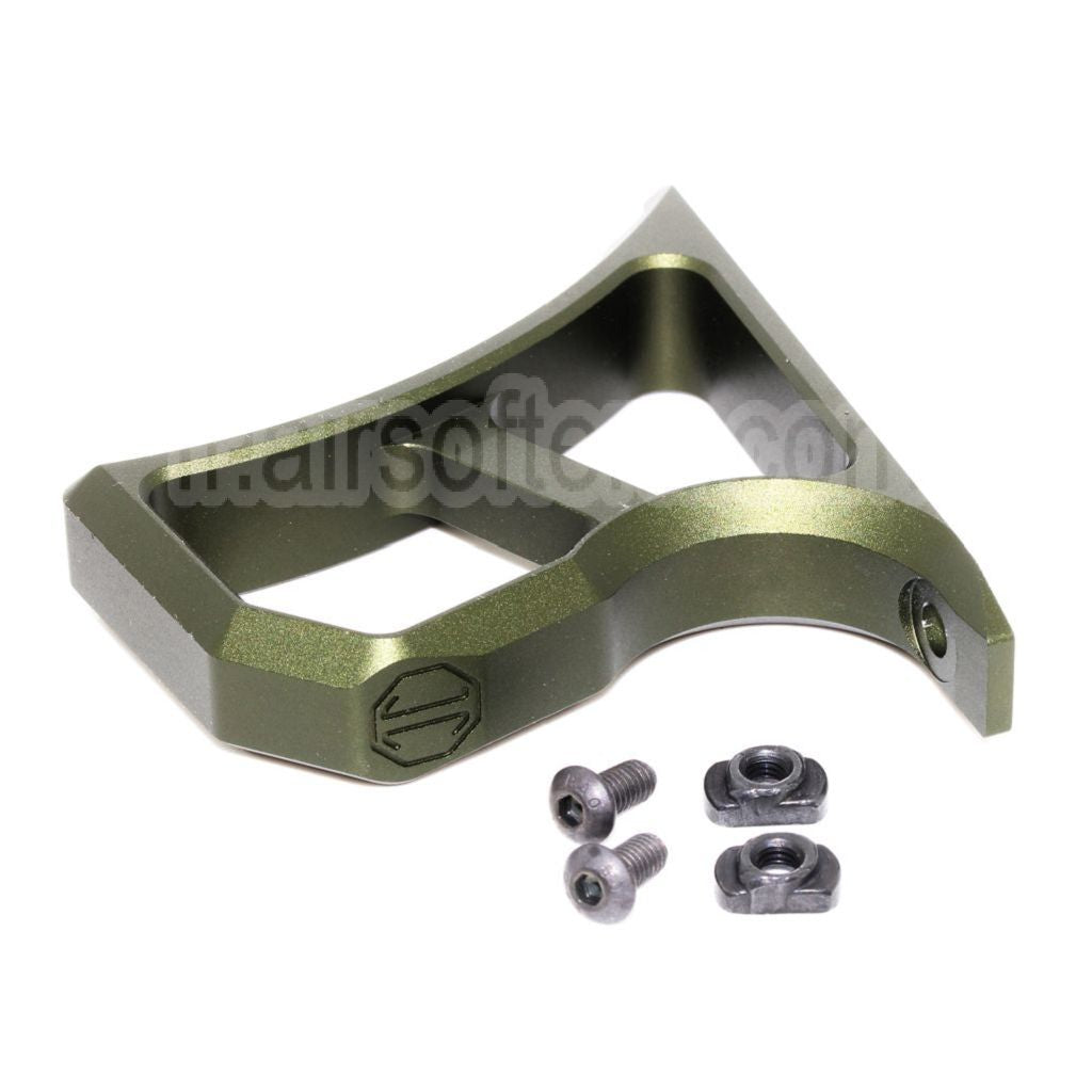 5KU CNC Aluminium SFG Squelette Avant Poignée Convient pour M-LOK Système Fusil Airsoft
