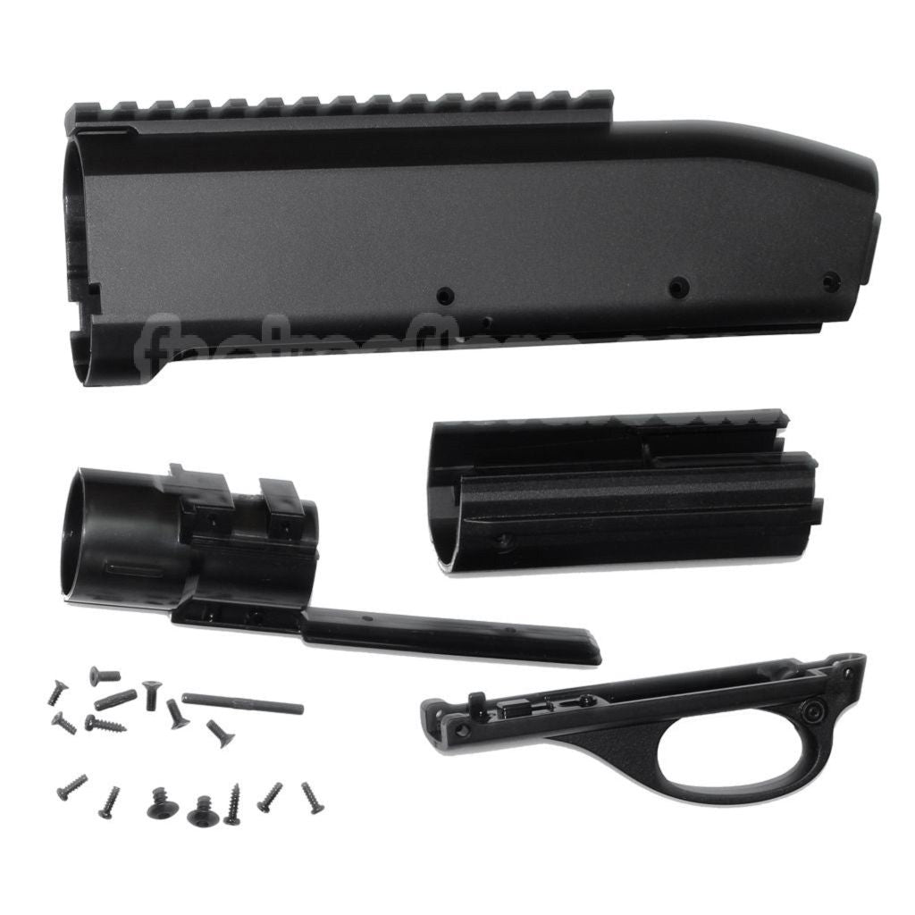CYMA Original Remplacement Polymère Boîtier Convient pour CYMA M870 Spring Action Shotgun Airsoft Noir