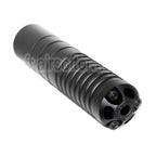 5KU 210mm DTKP Hexagon Mock Suppressor Silencer Type-2 Filetage +24mm CW sens horaire