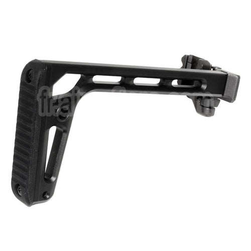 5KU 205mm Minimalist Plus Pliable Crosse Convient pour MCX / MPX M1913 Interface Fusil Airsoft Noir