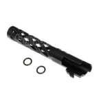 5KU 5 Pouces 123/127mm CNC Tornade Spirale Hollow Canon Extérieur +11mm CW sens horaire Convient pour Armorer Works AW WE-TECH Tokyo Marui Hi-Capa 5.1 GBB Pistolet Airsoft