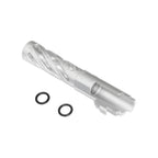 5KU 4.3 pouces 106mm/110mm CNC Tornade spirale creuse Canon extérieur + 11mm CW convient pour Tokyo Marui hi-capa 4.3 GBB Pistolet Airsoft