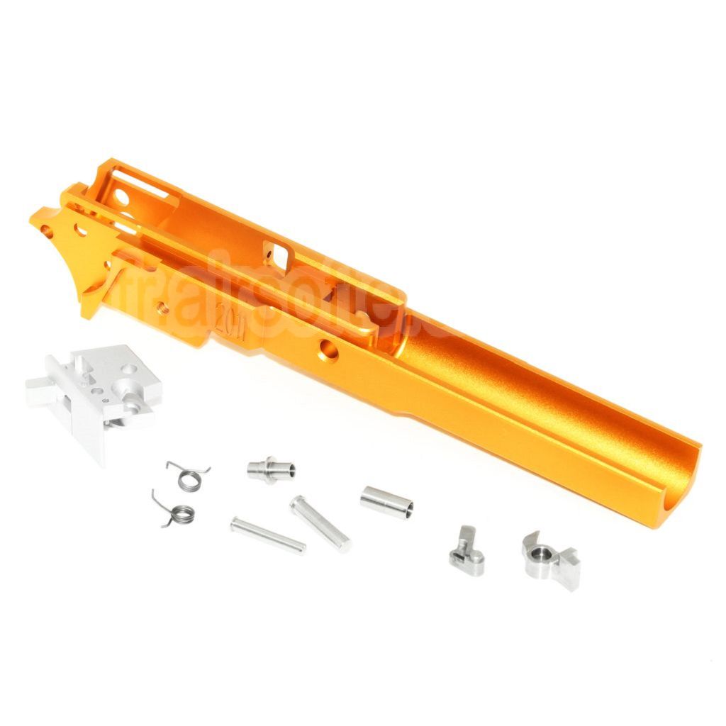5KU CNC Aluminium Milieu Châssis Type-1 2011 Convient pour Tokyo Marui Hi-Capa Série GBB Pistolet Airsoft