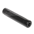 5KU 157mm Canon Extension Mock Silencieux Convient pour -14mm CCW sens antihoraire Action Army AAP-01 Série GBB Pistolet Airsoft Noir