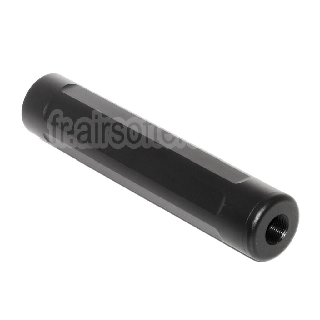 5KU 157mm Canon Extension Mock Silencieux Convient pour -14mm CCW sens antihoraire Action Army AAP-01 Série GBB Pistolet Airsoft Noir