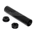 5KU 157mm Canon Extension Mock Silencieux Convient pour -14mm CCW sens antihoraire Action Army AAP-01 Série GBB Pistolet Airsoft Noir