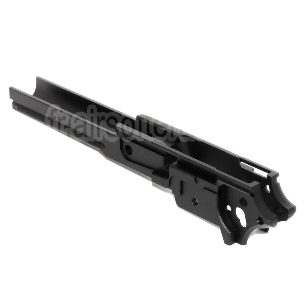 Châssis Sous les rails en aluminium CNC 5KU, Version Type 2, adapté pour Tokyo Marui hi-capa série GBB Pistolet Airsoft