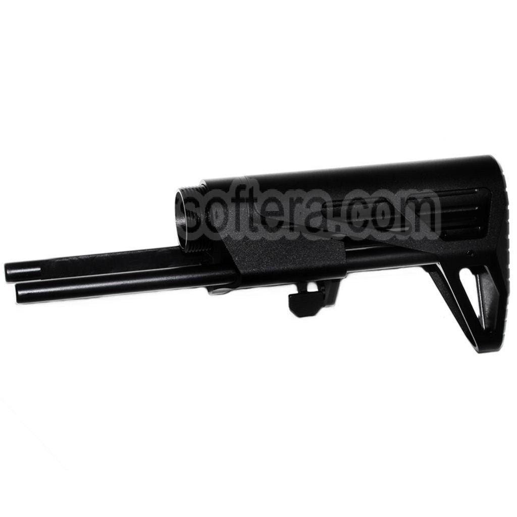 5KU 5-Position MDX Rétractable CQB Crosse Convient pour VFC GHK WA M4 Série GBB Fusil Airsoft Noir
