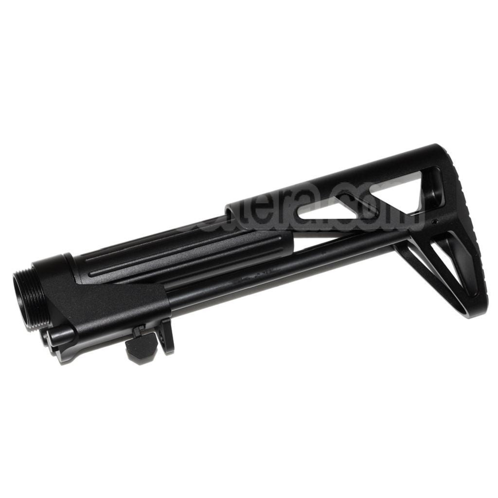 5KU 5-Position MDX Rétractable CQB Crosse Convient pour VFC GHK WA M4 Série GBB Fusil Airsoft Noir