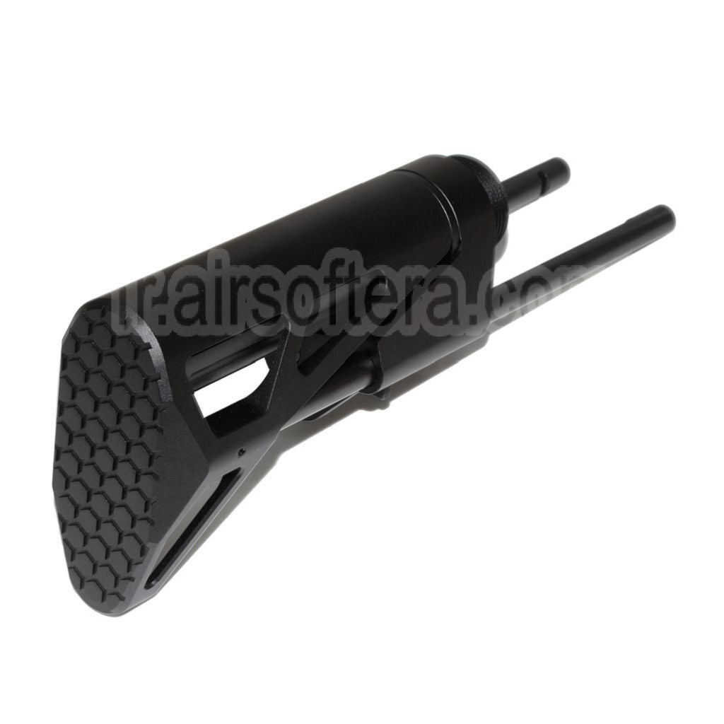 5KU 5-Position MDX Rétractable CQB Crosse Convient pour VFC GHK WA M4 Série GBB Fusil Airsoft Noir