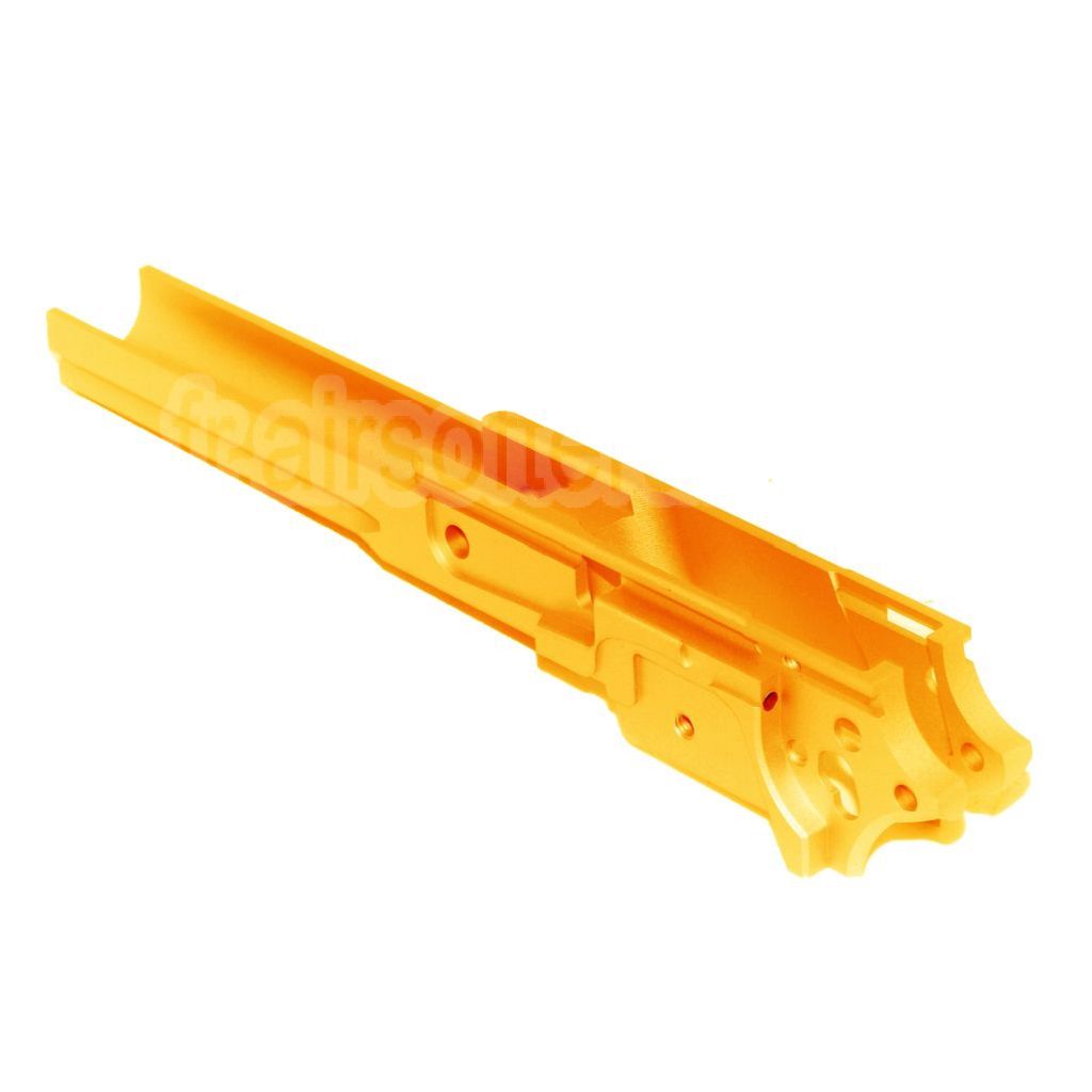 Châssis Sous les rails en aluminium CNC 5KU, Version Type 2, adapté pour Tokyo Marui hi-capa série GBB Pistolet Airsoft