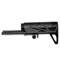 5KU 5-Position MDX Rétractable CQB Crosse Convient pour Tokyo Marui MWS M4 Série GBB Fusil Airsoft Noir