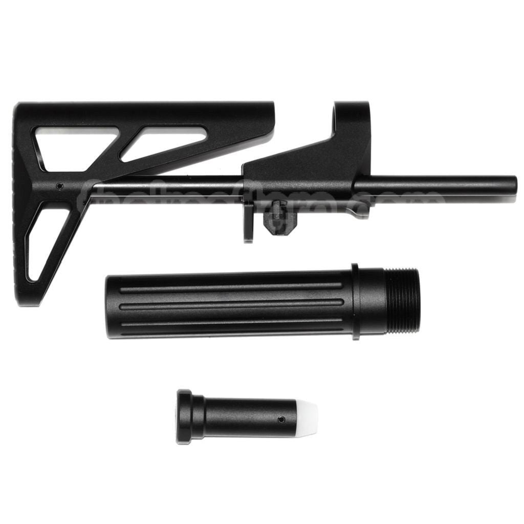 5KU 5-Position MDX Rétractable CQB Crosse Convient pour Tokyo Marui MWS M4 Série GBB Fusil Airsoft Noir