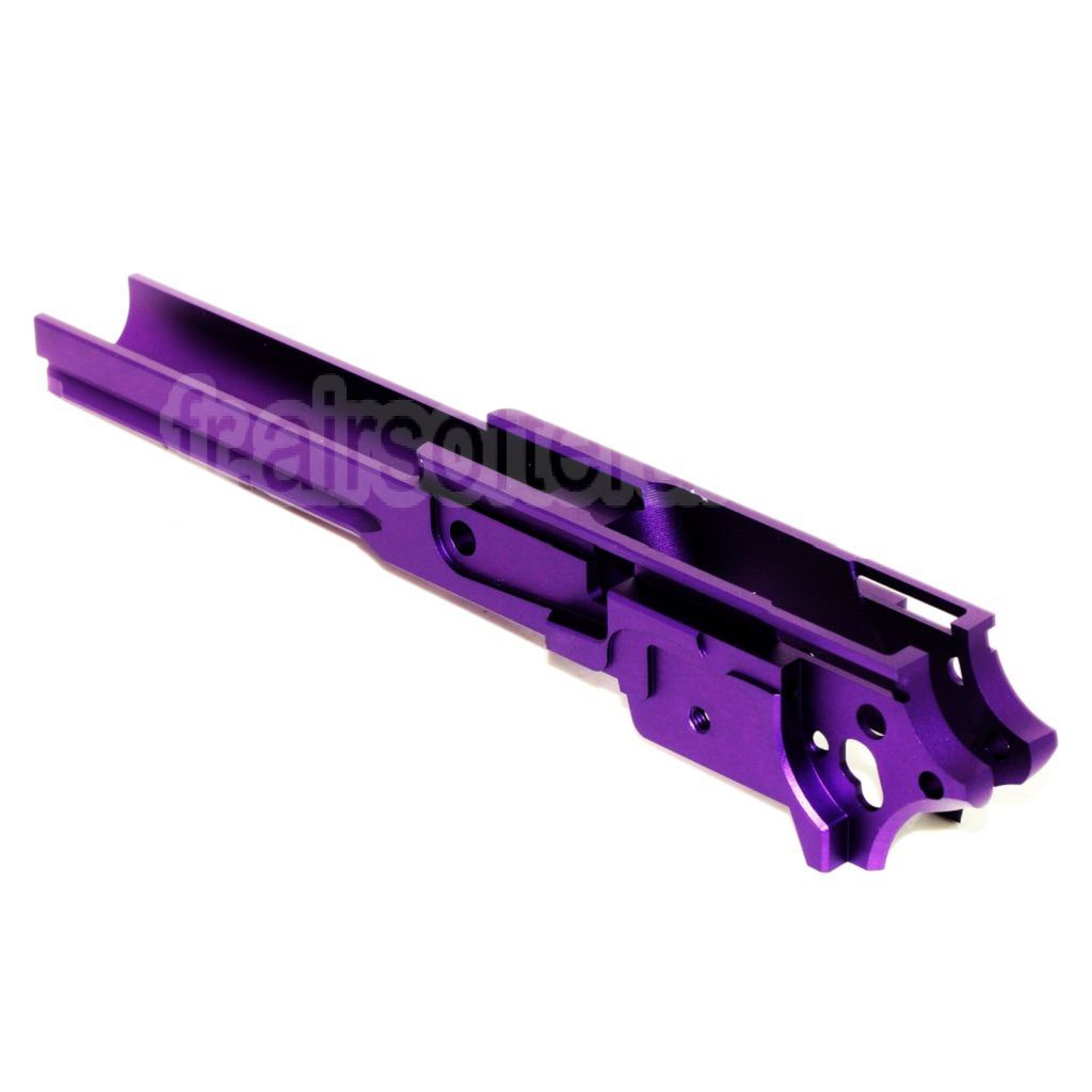 Châssis Sous les rails en aluminium CNC 5KU, Version Type 2, adapté pour Tokyo Marui hi-capa série GBB Pistolet Airsoft