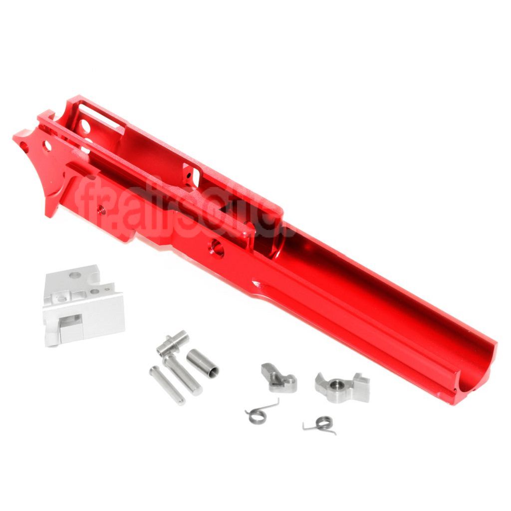 Châssis Sous les rails en aluminium CNC 5KU, Version Type 2, adapté pour Tokyo Marui hi-capa série GBB Pistolet Airsoft