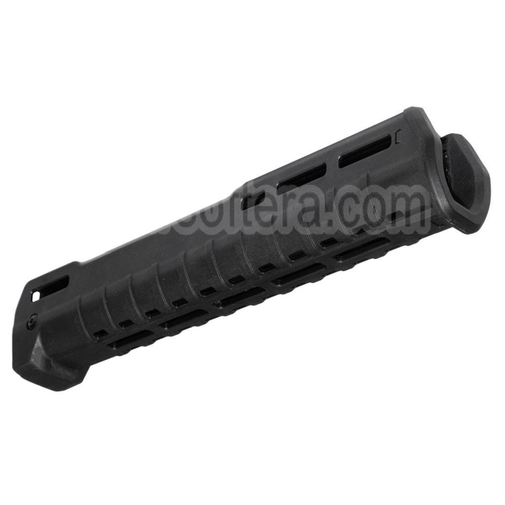 CYMA 297mm Polymère ZHUKOV Style AKM M-LOK Bas Garde-Main System Convient pour CYMA CM077 AK Zhukov Série AEG Fusil Airsoft Noir