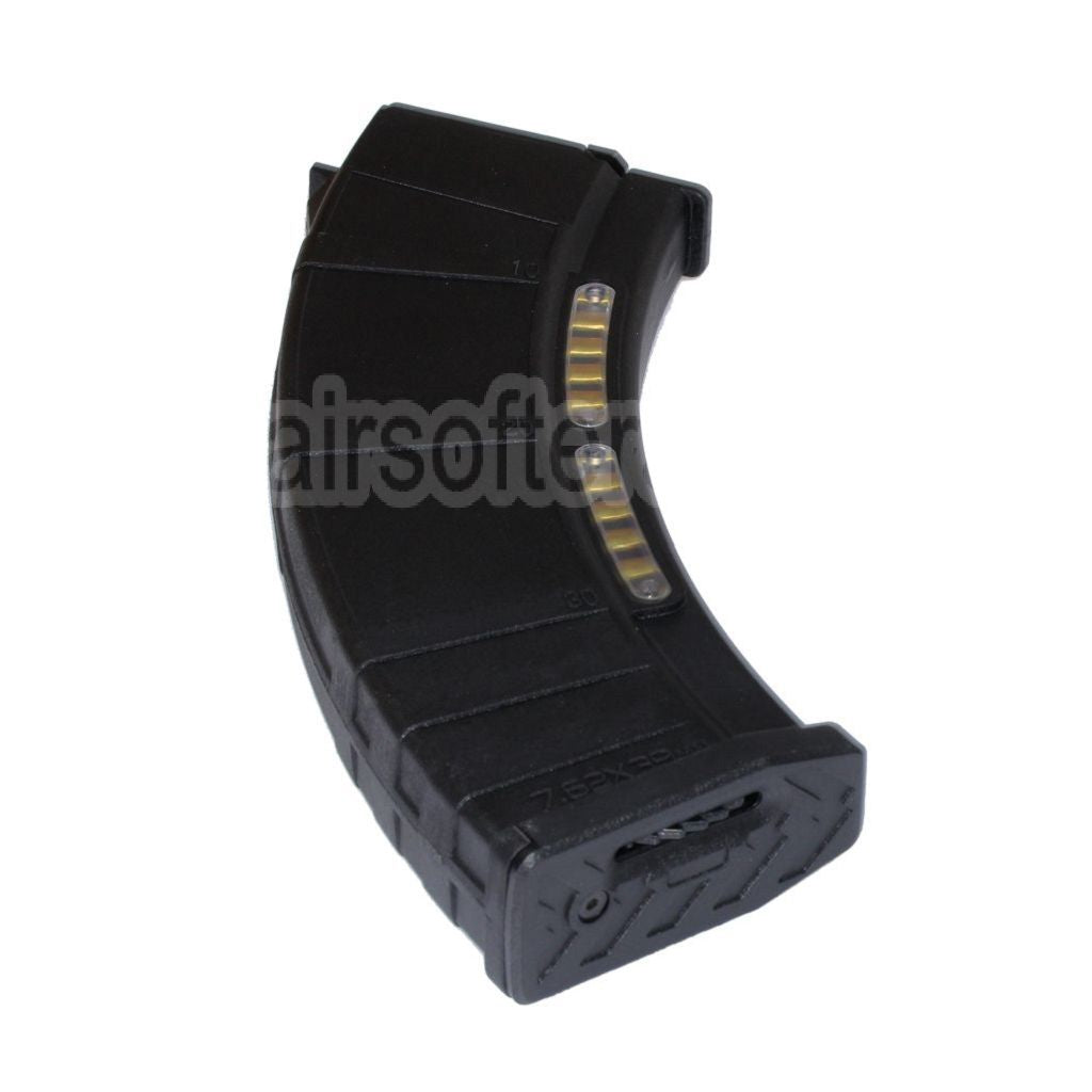 CYMA 600 Billes Polymère Hi-Cap Chargeur avec écran factice Convient pour AK Série AEG Fusil Airsoft Noir