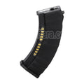 CYMA 220 Billes Polymère Mid-Cap Chargeur avec écran factice Convient pour AK Série AEG Fusil Airsoft Noir