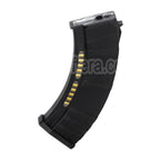 CYMA 220 Billes Polymère Mid-Cap Chargeur avec écran factice Convient pour AK Série AEG Fusil Airsoft Noir