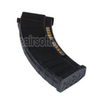 CYMA 220 Billes Polymère Mid-Cap Chargeur avec écran factice Convient pour AK Série AEG Fusil Airsoft Noir
