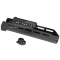 CYMA 110mm/265mm Polymère ZHUKOV Style AKM M-LOK Haut Bas Garde-Main System Convient pour CYMA AK Série AEG Fusil Airsoft Noir