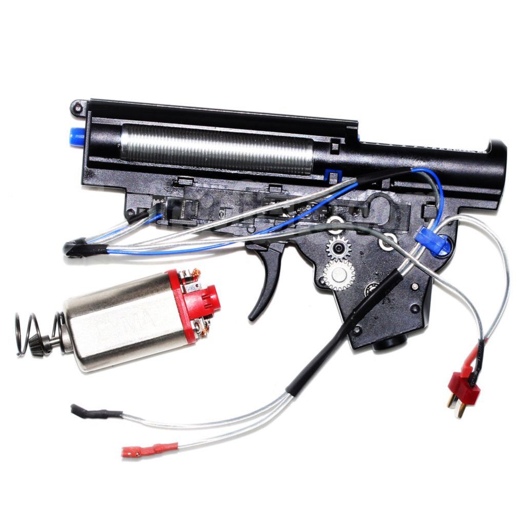 CYMA Platinum Série Complète QD Version 3 V3 Vitesse Boîte avec Neodymium Magnet Grande Vitesse Moteur Convient pour CYMA Platinum Série AK Alfa Série AEG Fusil Airsoft