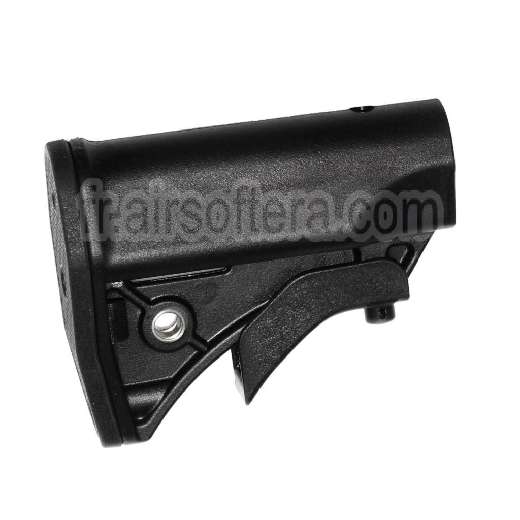 CYMA LWRCI Style Compact Rétractable Crosse Convient pour M4 M16 CYMA CM041H MP5 AEG Fusil Airsoft Noir