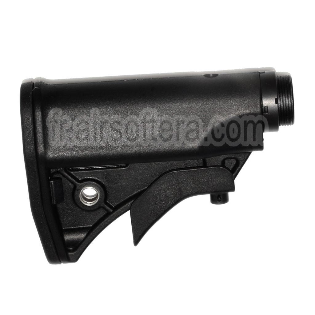 CYMA LWRCI Style Compact Rétractable Crosse avec Crosse Tube Convient pour Platinum Série MP5 AEG Fusil Airsoft Noir
