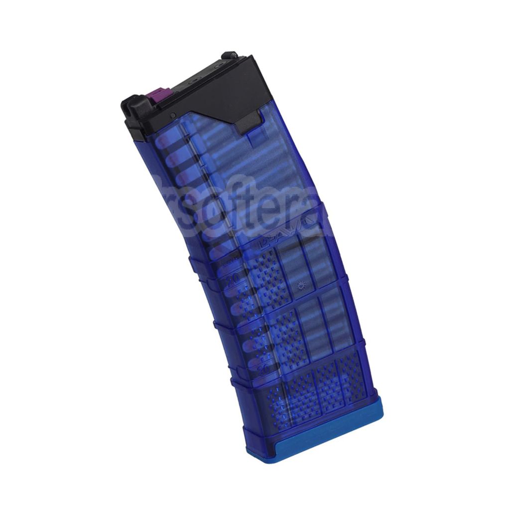 CYMA Lancer Systems L5AWM 5.56 30 Billes Gaz Chargeur Convient pour CYMA CGS Tokyo Marui M4 M16 Série MWS GBB Fusil Airsoft
